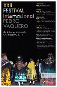 2016-XXII Festival Pedro Vaquero